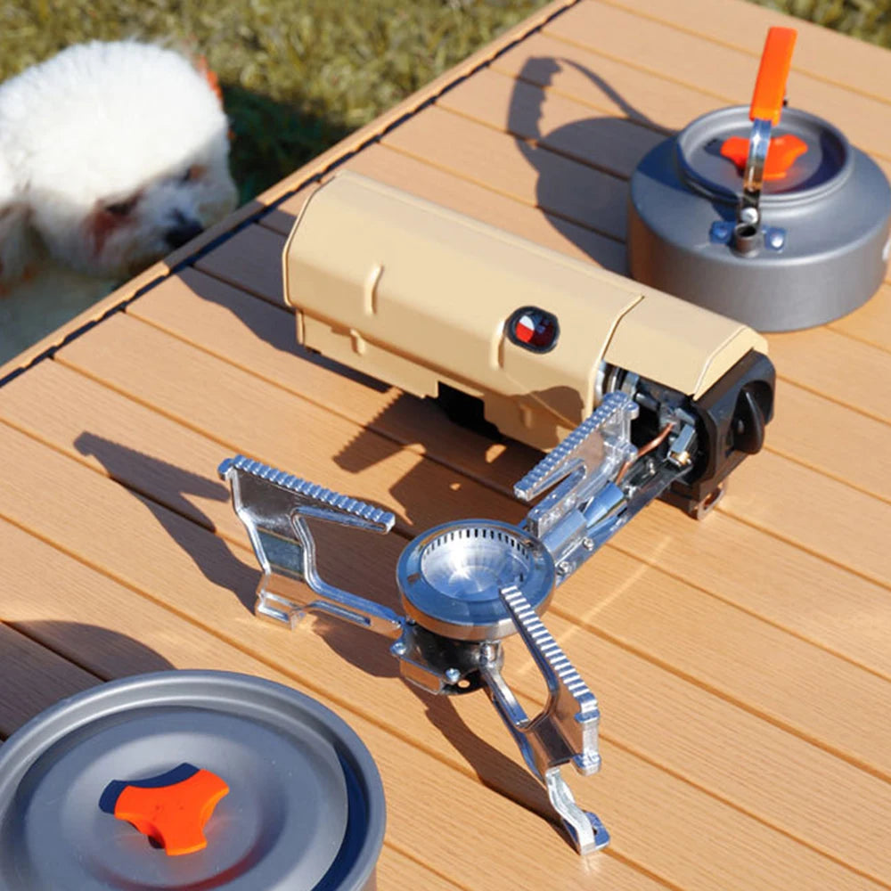 Portable Folding Gas Stove - Camper Glamping