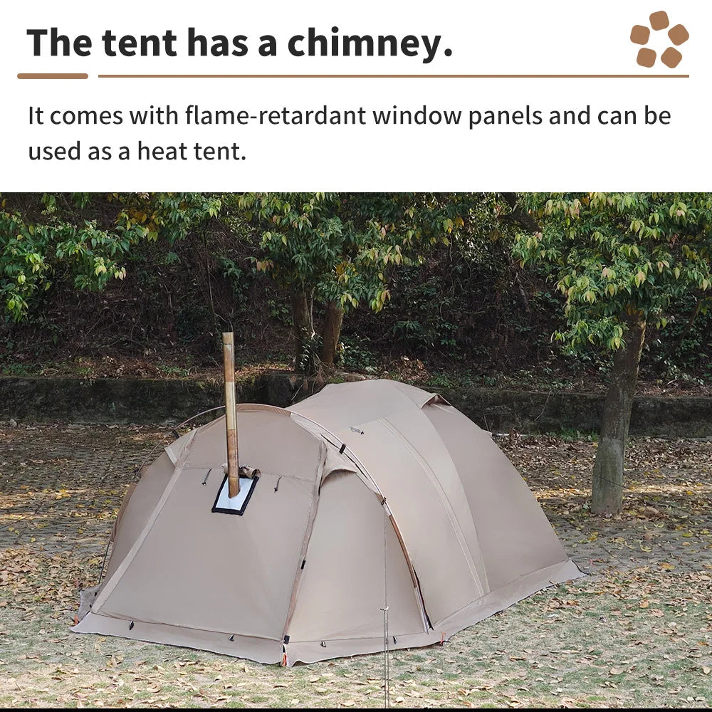 Fireproof Hot Tent Waterproof
