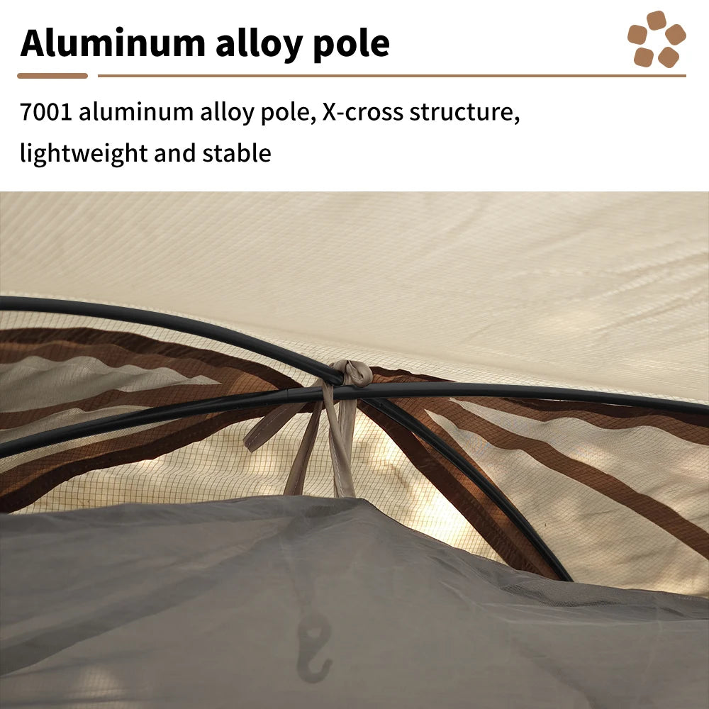 Fireproof Hot Tent Waterproof