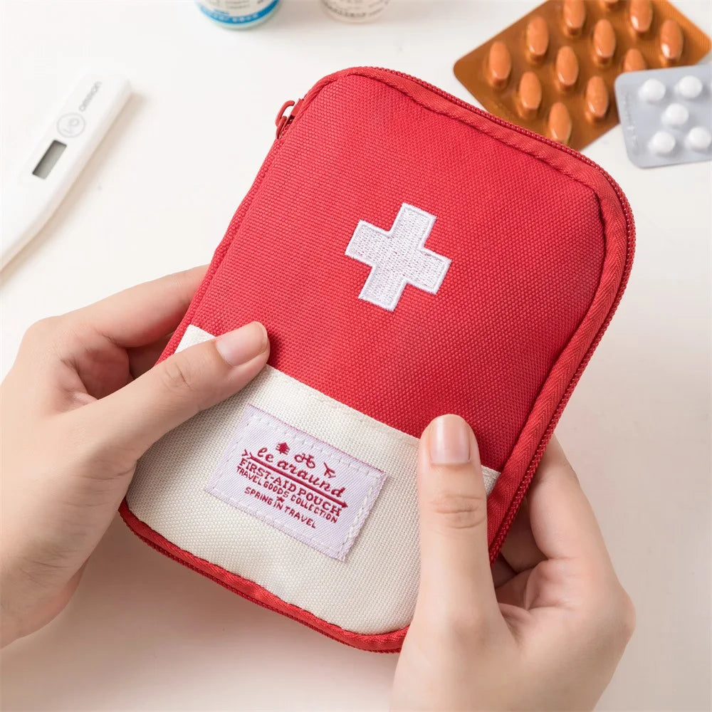 3-Piece Portable First Aid Kit Organizer - Camper Glamping