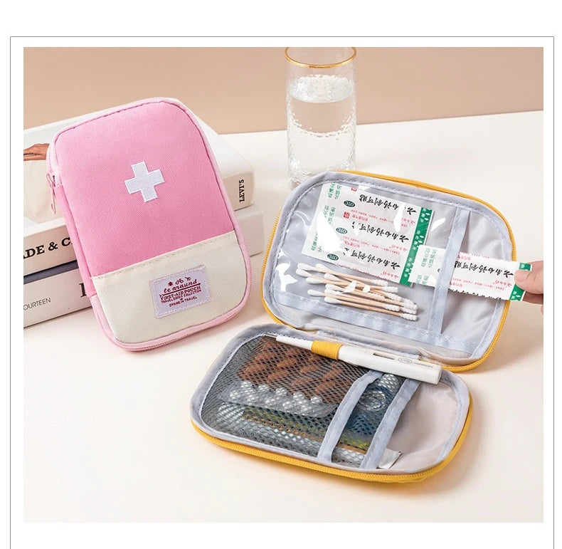 3-Piece Portable First Aid Kit Organizer - Camper Glamping