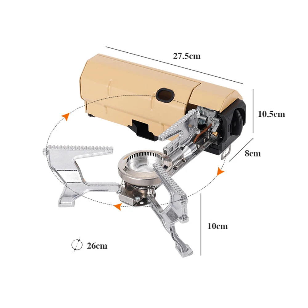 Portable Folding Gas Stove - Camper Glamping