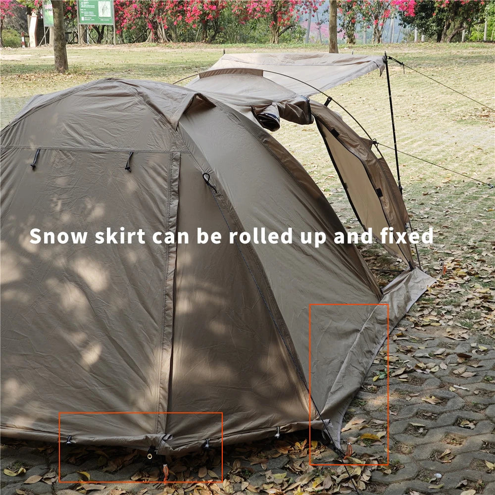 Fireproof Hot Tent Waterproof