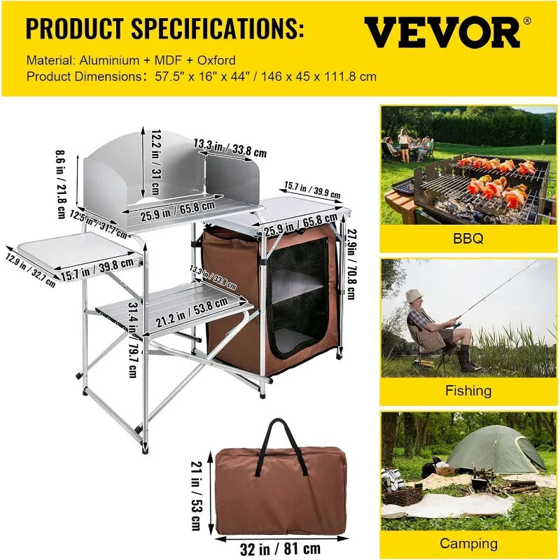 Camping Kitchen Table