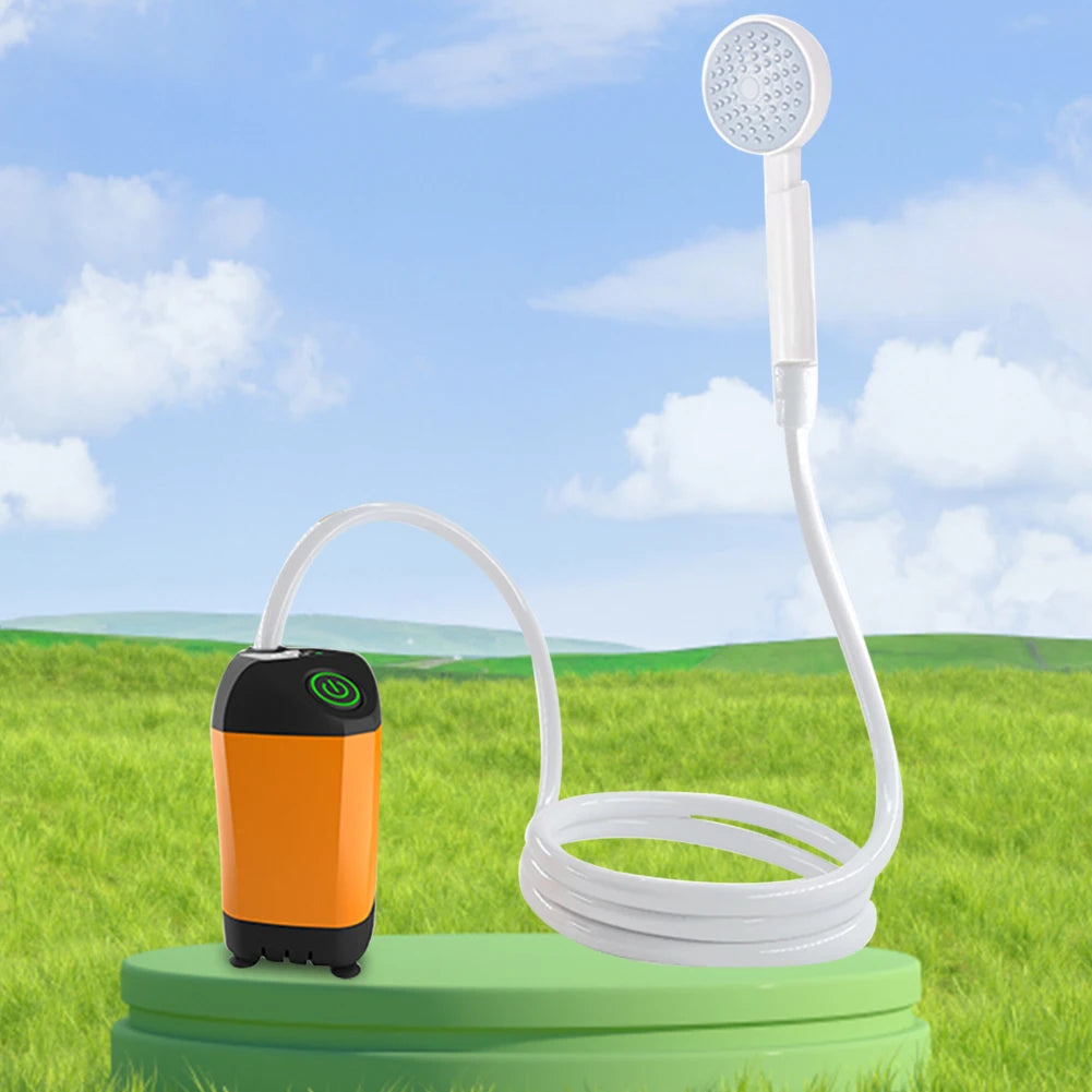 Portable Camping Shower - Rechargable - Camper Glamping
