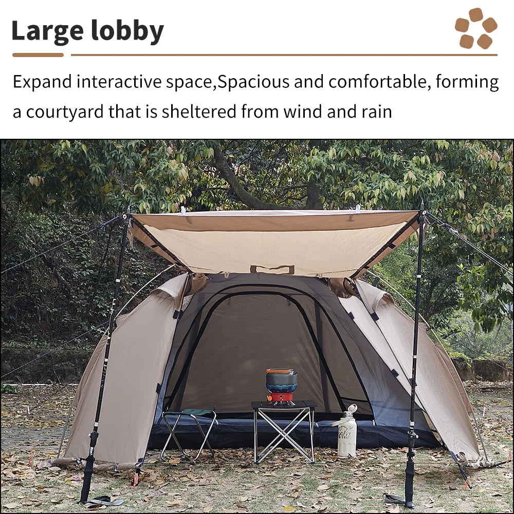 Fireproof Hot Tent Waterproof