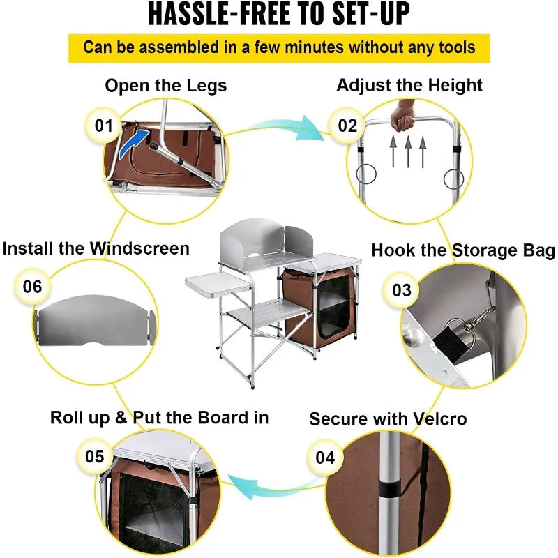 Camping Kitchen Table