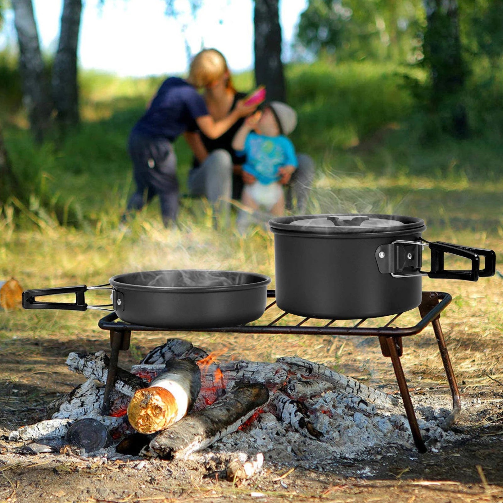 Camping Cookware Set - Camper Glamping