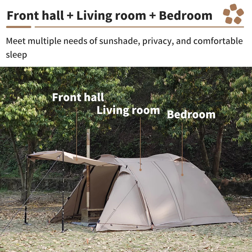 Fireproof Hot Tent Waterproof