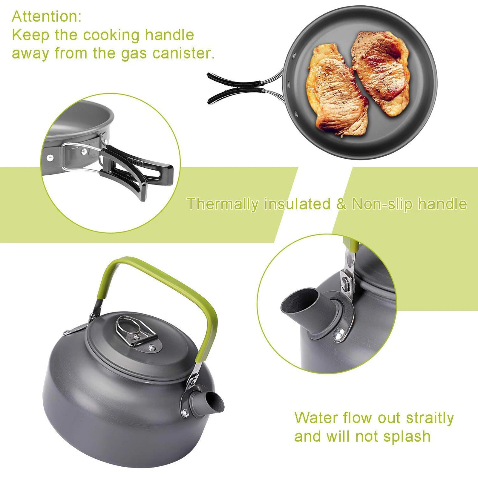Camping Cookware Set - Camper Glamping