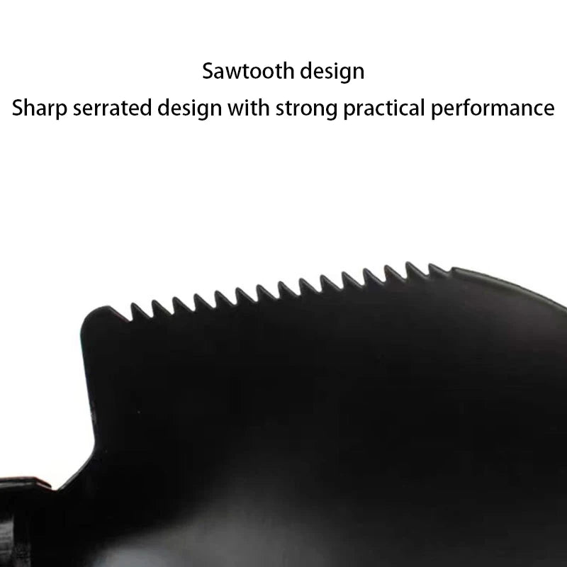 Foldable Portable Camping Shovel with Compass