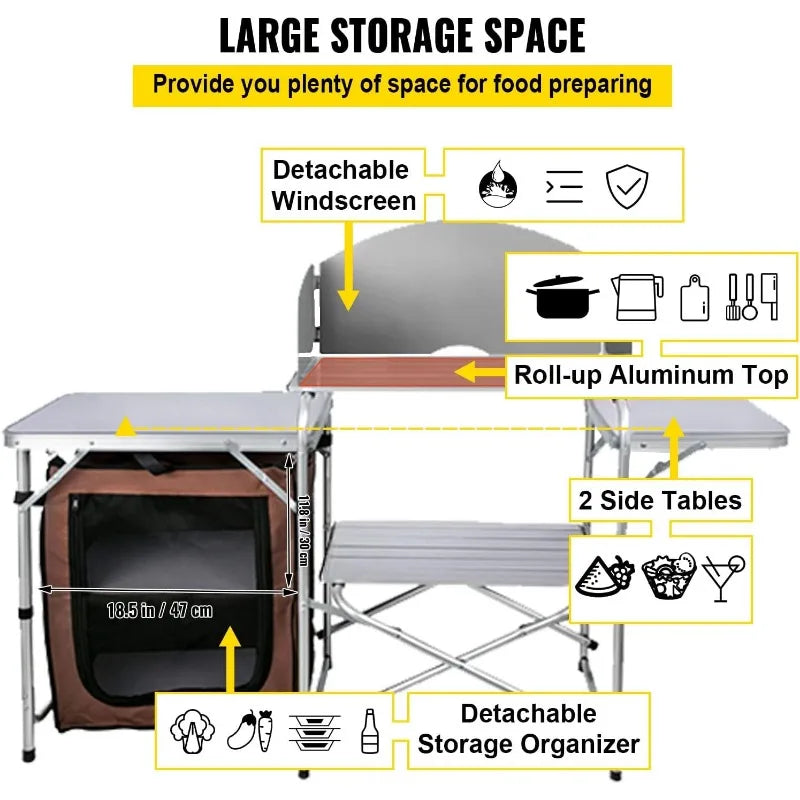 Camping Kitchen Table