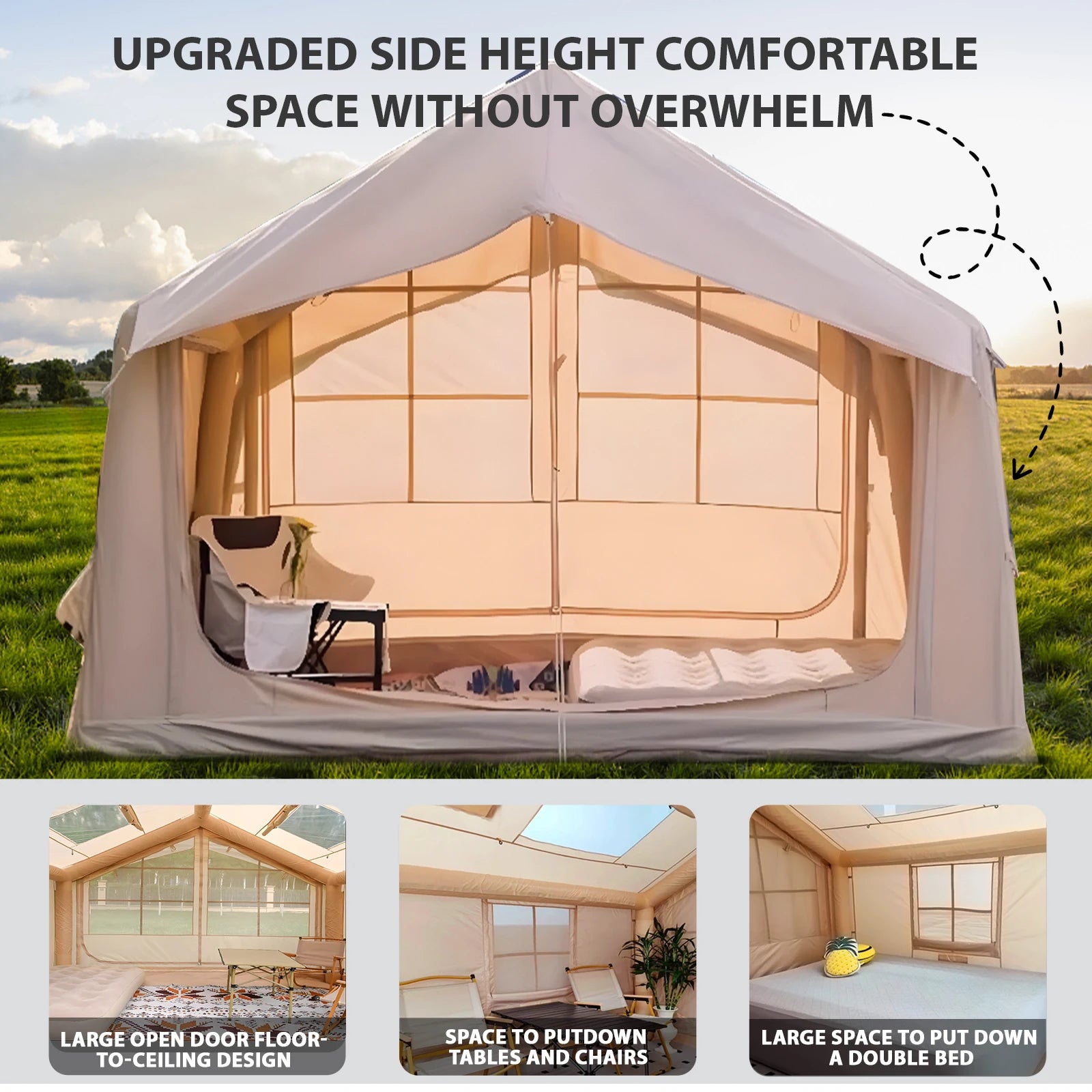 Inflatable Tent for 6-8 People
