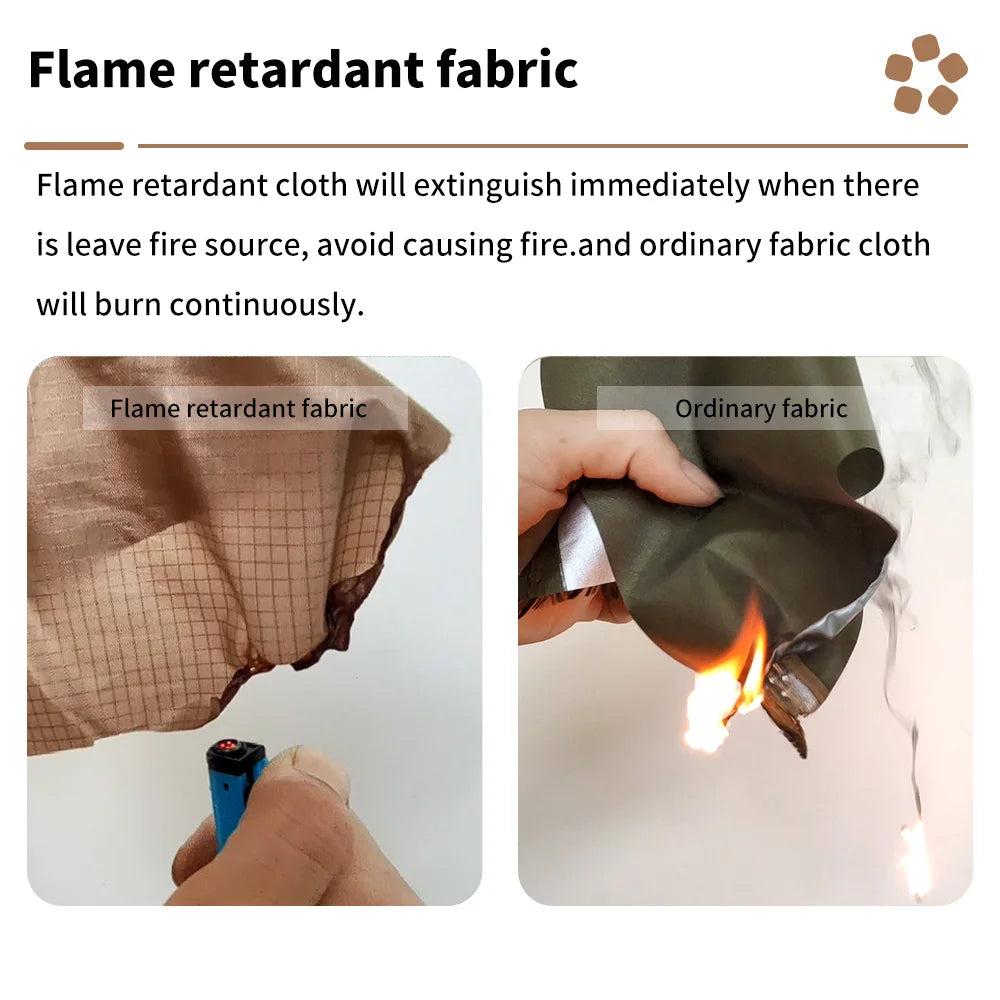 Fireproof Hot Tent Waterproof